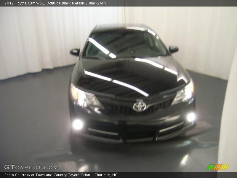 Attitude Black Metallic / Black/Ash 2012 Toyota Camry SE