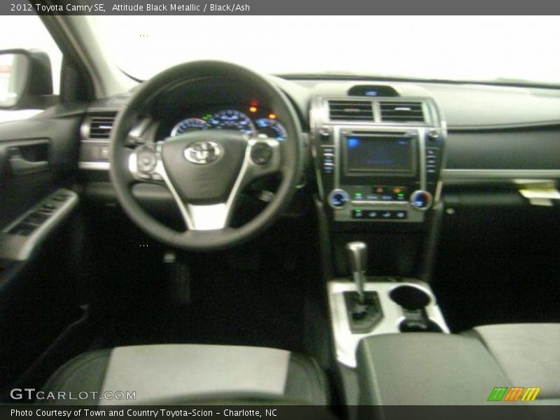 Attitude Black Metallic / Black/Ash 2012 Toyota Camry SE