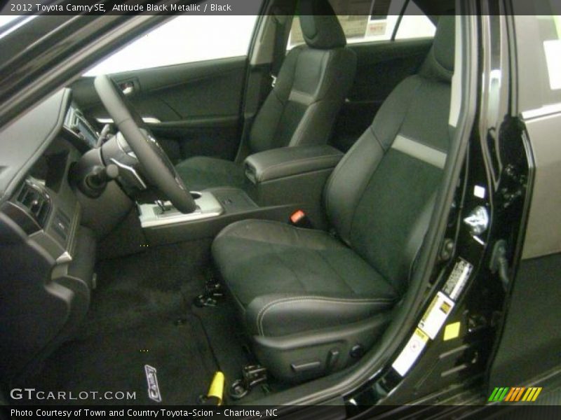Attitude Black Metallic / Black 2012 Toyota Camry SE