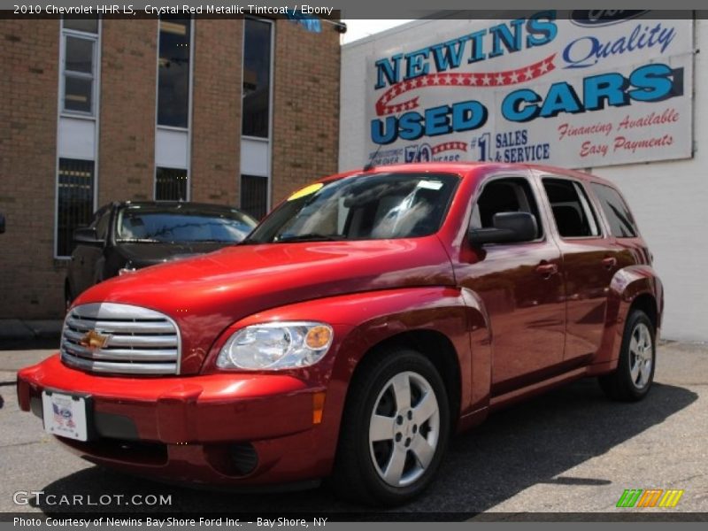 Crystal Red Metallic Tintcoat / Ebony 2010 Chevrolet HHR LS