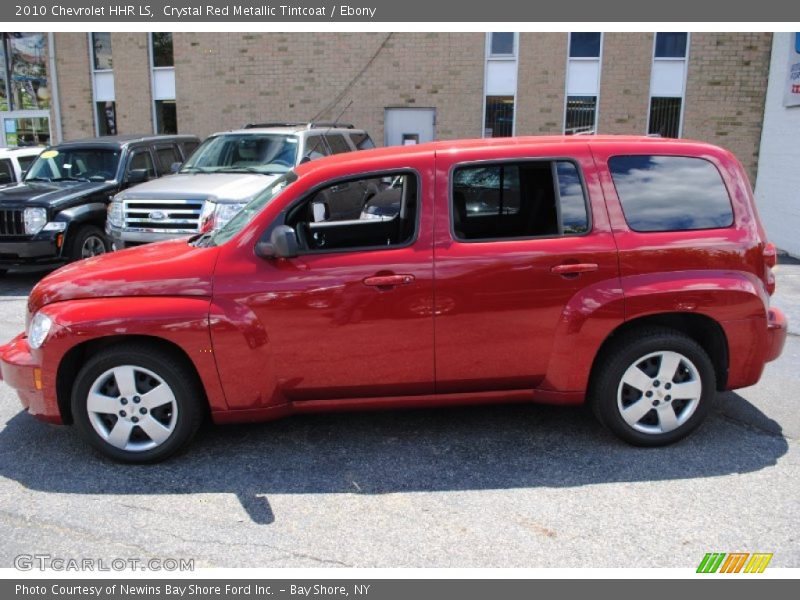Crystal Red Metallic Tintcoat / Ebony 2010 Chevrolet HHR LS