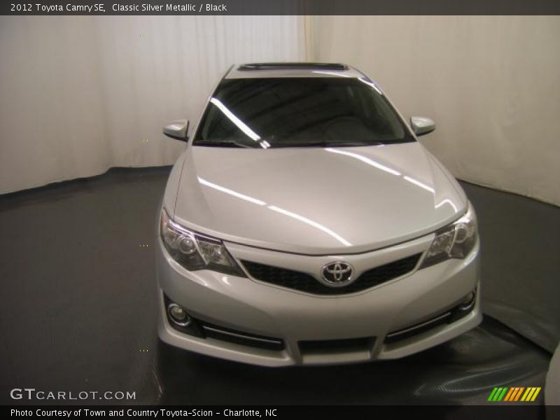 Classic Silver Metallic / Black 2012 Toyota Camry SE