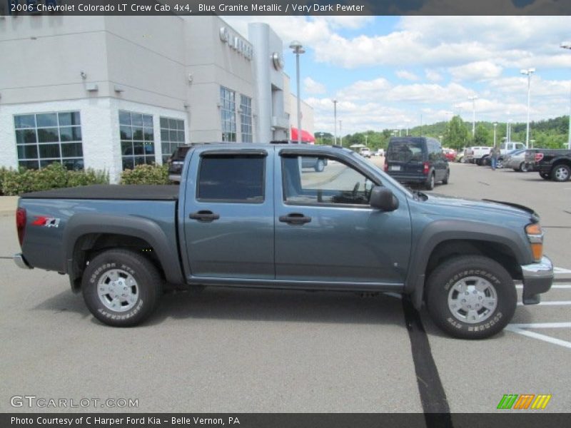 Blue Granite Metallic / Very Dark Pewter 2006 Chevrolet Colorado LT Crew Cab 4x4
