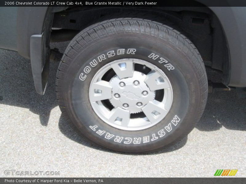 Blue Granite Metallic / Very Dark Pewter 2006 Chevrolet Colorado LT Crew Cab 4x4
