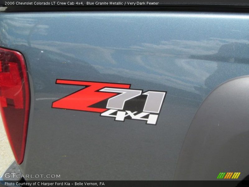 Blue Granite Metallic / Very Dark Pewter 2006 Chevrolet Colorado LT Crew Cab 4x4