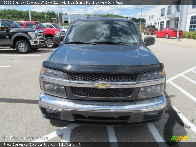 Blue Granite Metallic / Very Dark Pewter 2006 Chevrolet Colorado LT Crew Cab 4x4