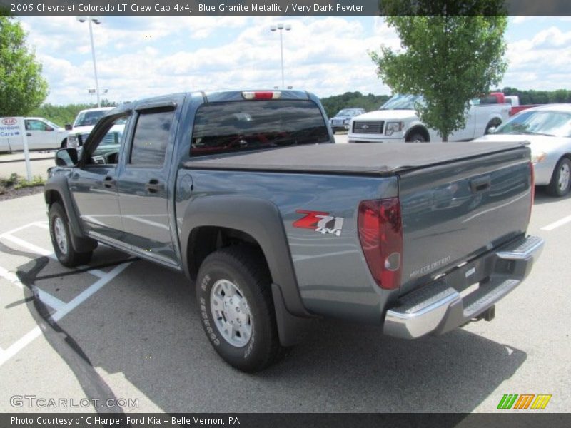 Blue Granite Metallic / Very Dark Pewter 2006 Chevrolet Colorado LT Crew Cab 4x4
