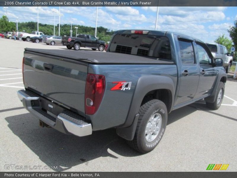 Blue Granite Metallic / Very Dark Pewter 2006 Chevrolet Colorado LT Crew Cab 4x4
