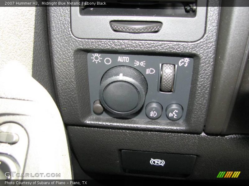 Midnight Blue Metallic / Ebony Black 2007 Hummer H3