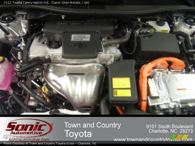 Classic Silver Metallic / Ash 2012 Toyota Camry Hybrid XLE