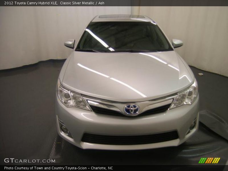 Classic Silver Metallic / Ash 2012 Toyota Camry Hybrid XLE