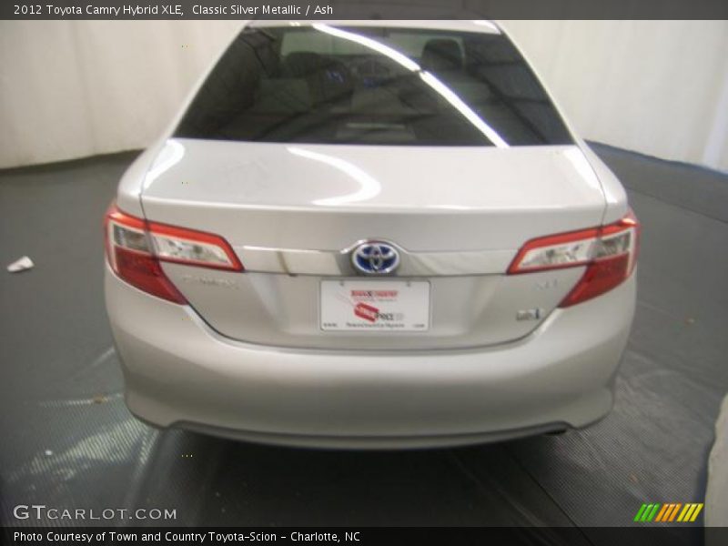 Classic Silver Metallic / Ash 2012 Toyota Camry Hybrid XLE