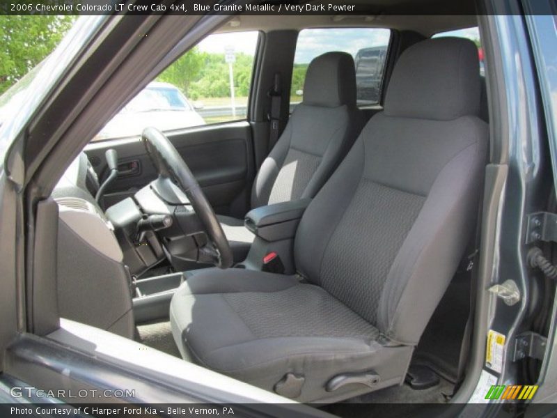 Blue Granite Metallic / Very Dark Pewter 2006 Chevrolet Colorado LT Crew Cab 4x4