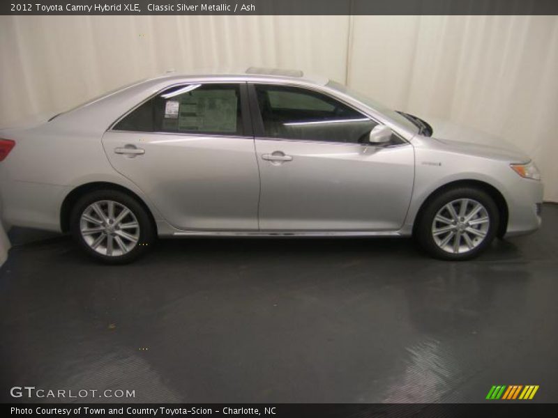 Classic Silver Metallic / Ash 2012 Toyota Camry Hybrid XLE