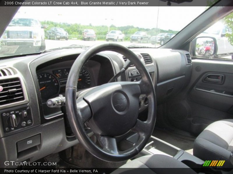 Blue Granite Metallic / Very Dark Pewter 2006 Chevrolet Colorado LT Crew Cab 4x4