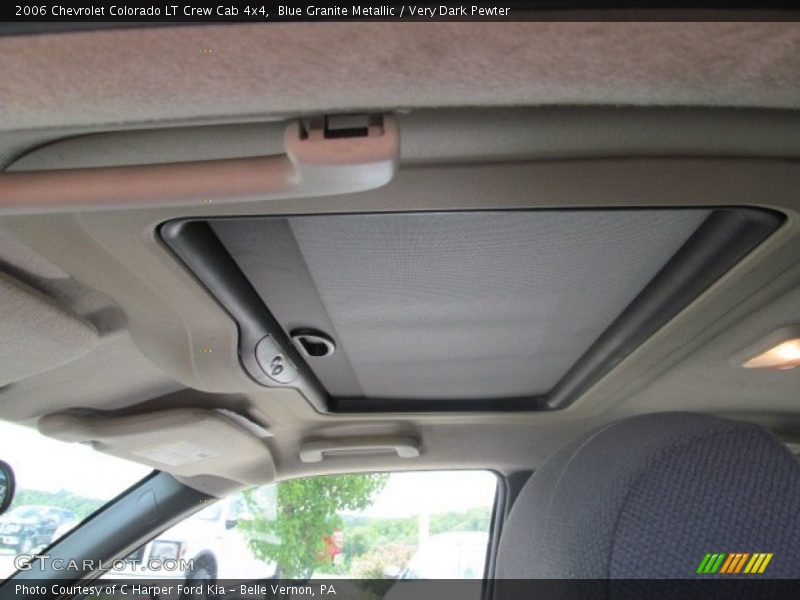 Blue Granite Metallic / Very Dark Pewter 2006 Chevrolet Colorado LT Crew Cab 4x4