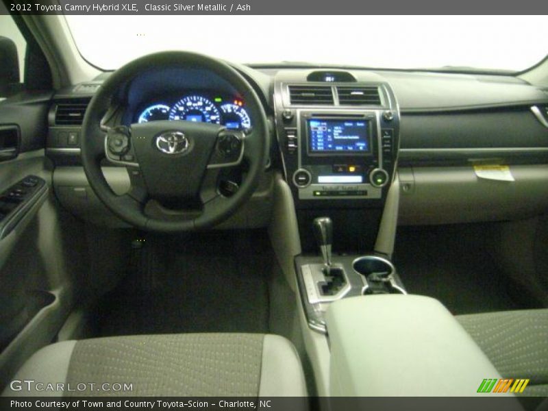 Classic Silver Metallic / Ash 2012 Toyota Camry Hybrid XLE