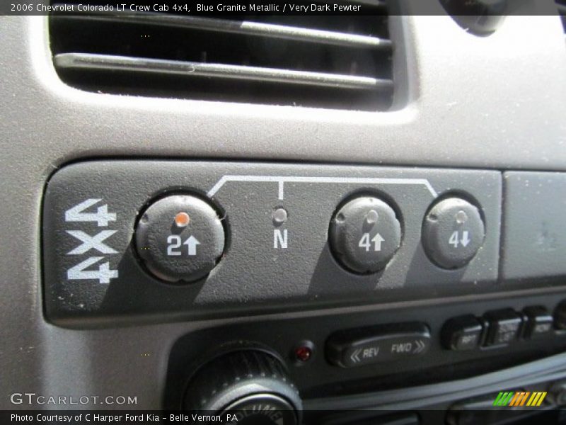 Blue Granite Metallic / Very Dark Pewter 2006 Chevrolet Colorado LT Crew Cab 4x4