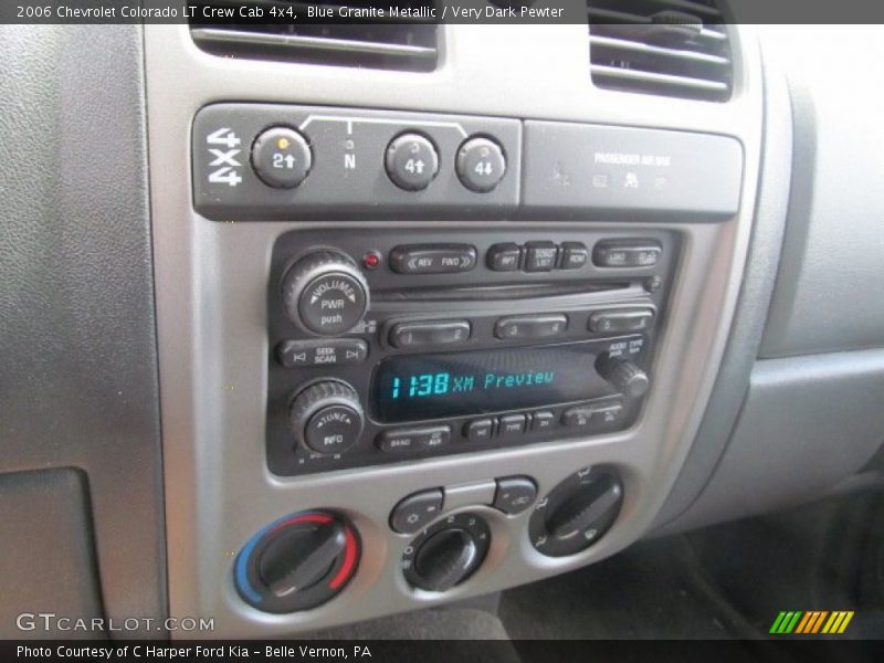 Blue Granite Metallic / Very Dark Pewter 2006 Chevrolet Colorado LT Crew Cab 4x4