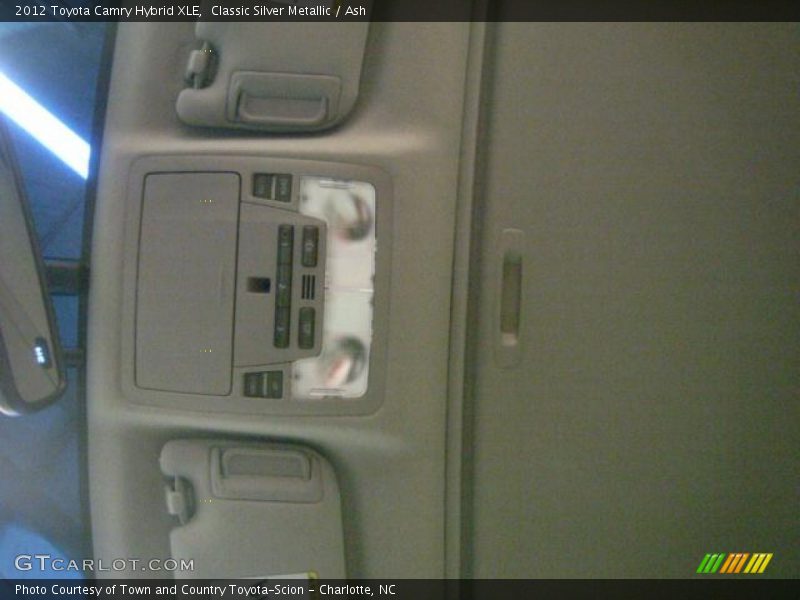 Classic Silver Metallic / Ash 2012 Toyota Camry Hybrid XLE