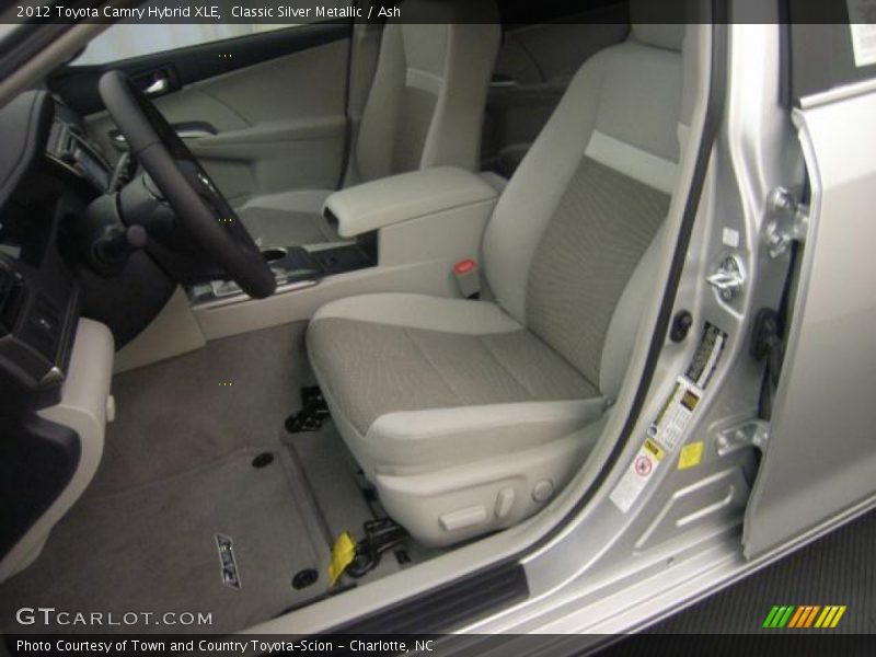 Classic Silver Metallic / Ash 2012 Toyota Camry Hybrid XLE