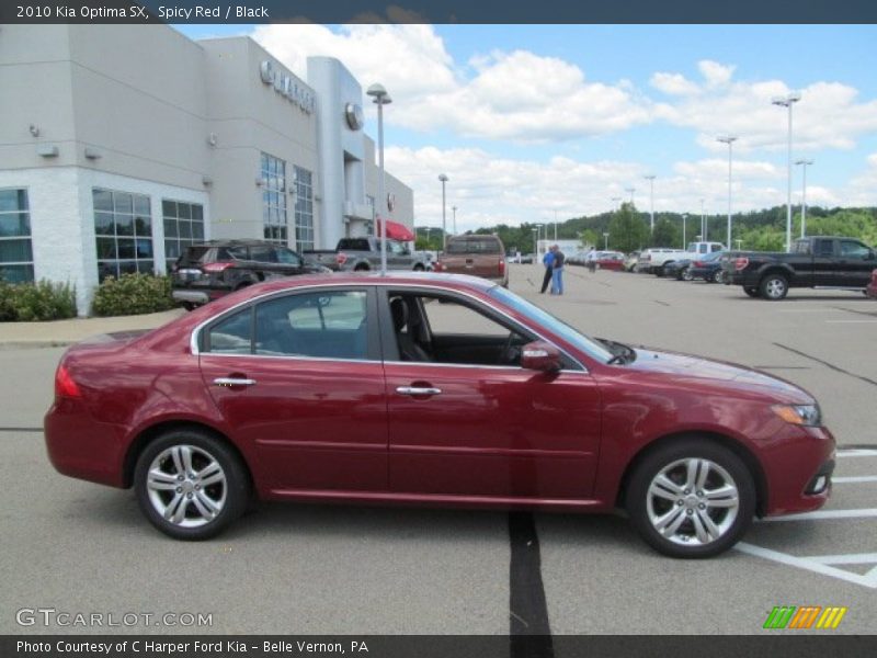  2010 Optima SX Spicy Red