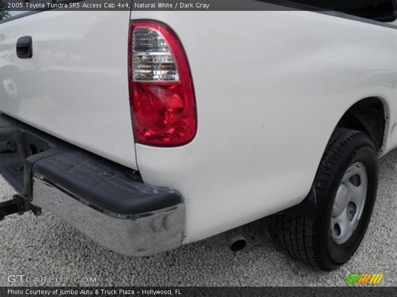 Natural White / Dark Gray 2005 Toyota Tundra SR5 Access Cab 4x4