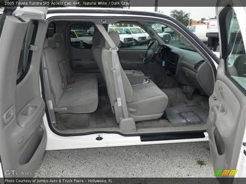Natural White / Dark Gray 2005 Toyota Tundra SR5 Access Cab 4x4