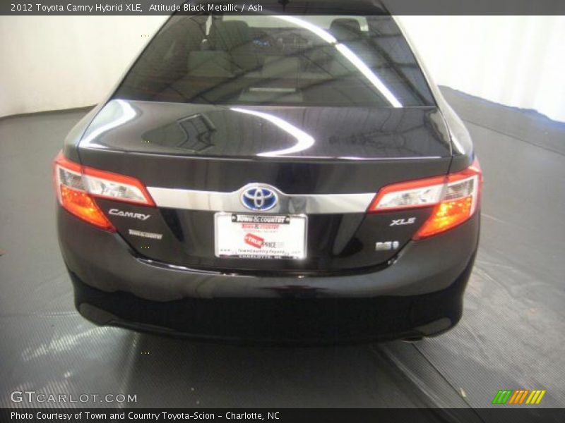 Attitude Black Metallic / Ash 2012 Toyota Camry Hybrid XLE