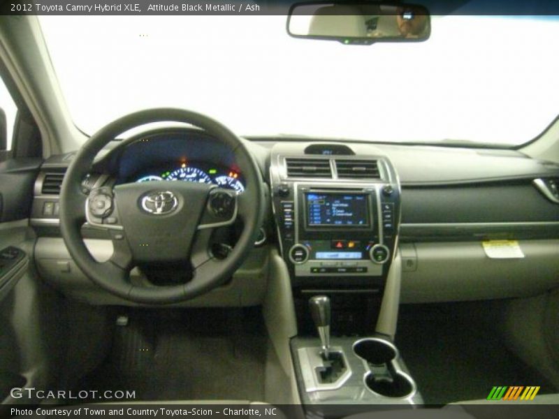 Attitude Black Metallic / Ash 2012 Toyota Camry Hybrid XLE