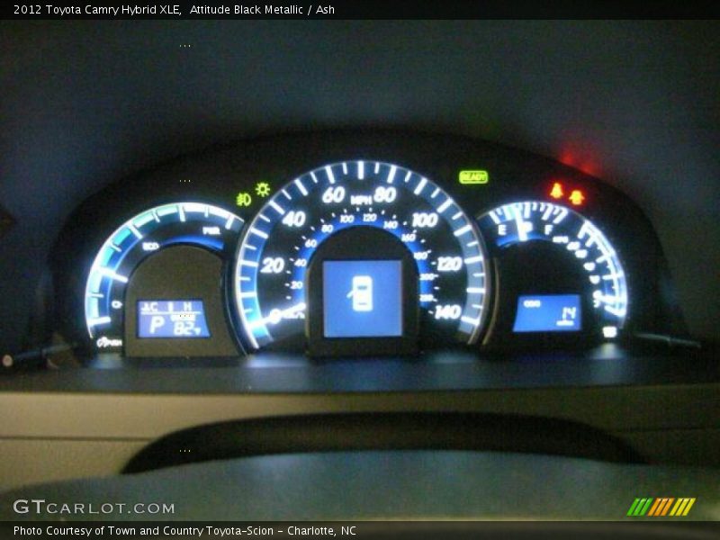 Attitude Black Metallic / Ash 2012 Toyota Camry Hybrid XLE