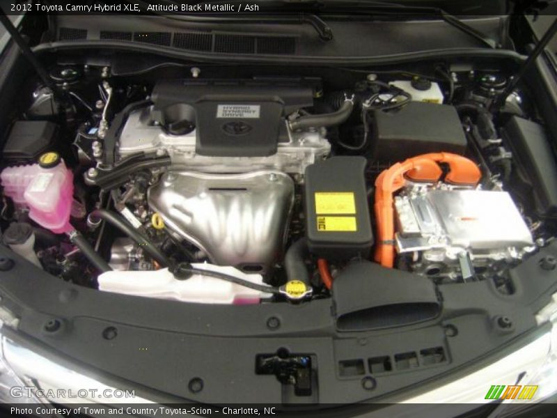 Attitude Black Metallic / Ash 2012 Toyota Camry Hybrid XLE