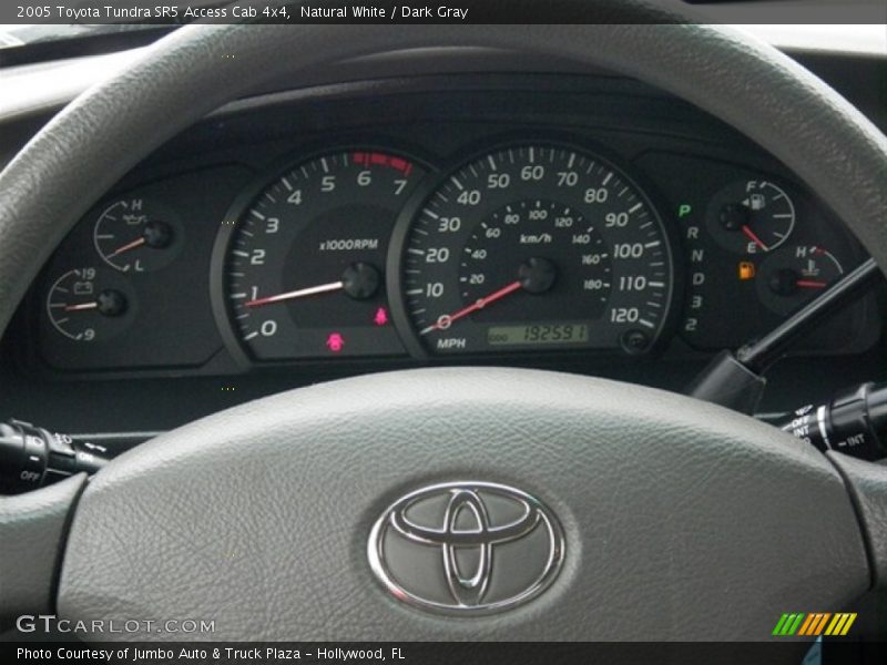 Natural White / Dark Gray 2005 Toyota Tundra SR5 Access Cab 4x4