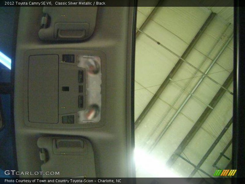 Classic Silver Metallic / Black 2012 Toyota Camry SE V6