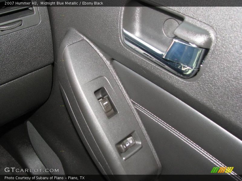 Midnight Blue Metallic / Ebony Black 2007 Hummer H3