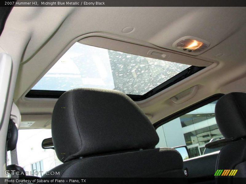 Midnight Blue Metallic / Ebony Black 2007 Hummer H3