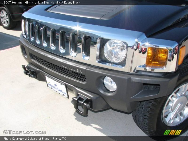 Midnight Blue Metallic / Ebony Black 2007 Hummer H3
