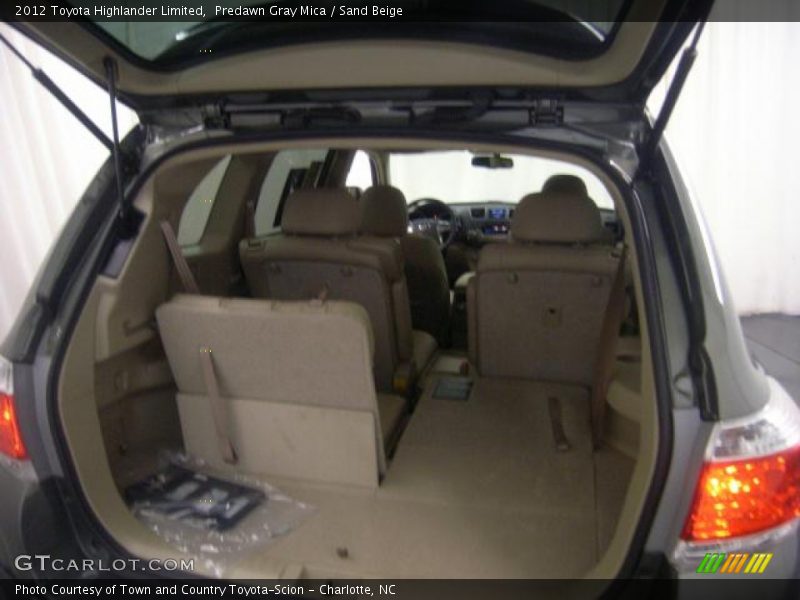 Predawn Gray Mica / Sand Beige 2012 Toyota Highlander Limited
