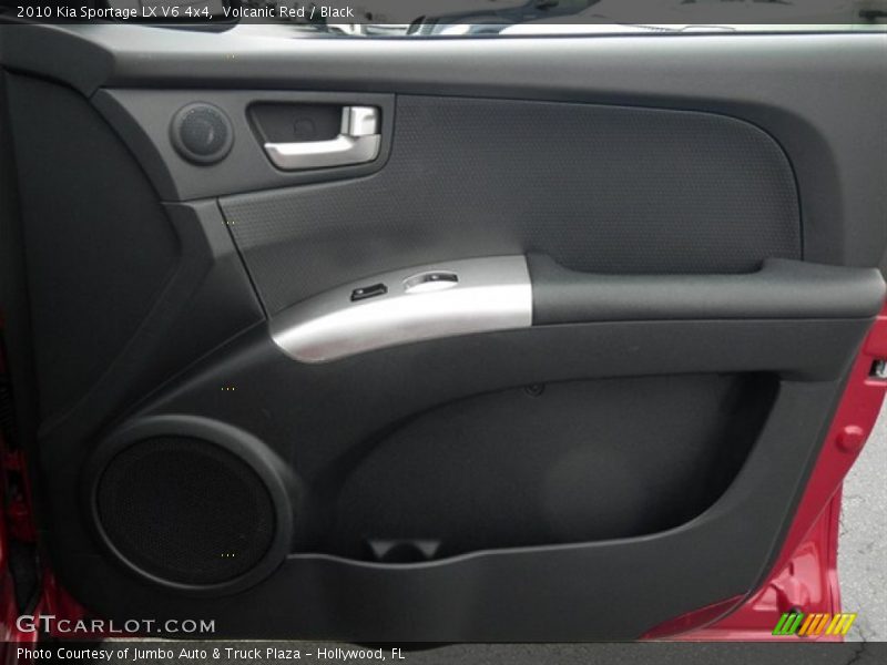 Volcanic Red / Black 2010 Kia Sportage LX V6 4x4