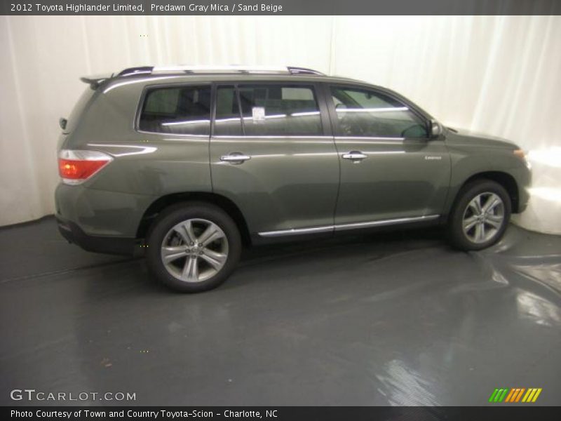 Predawn Gray Mica / Sand Beige 2012 Toyota Highlander Limited