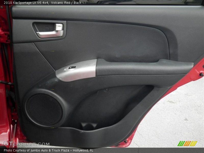 Volcanic Red / Black 2010 Kia Sportage LX V6 4x4
