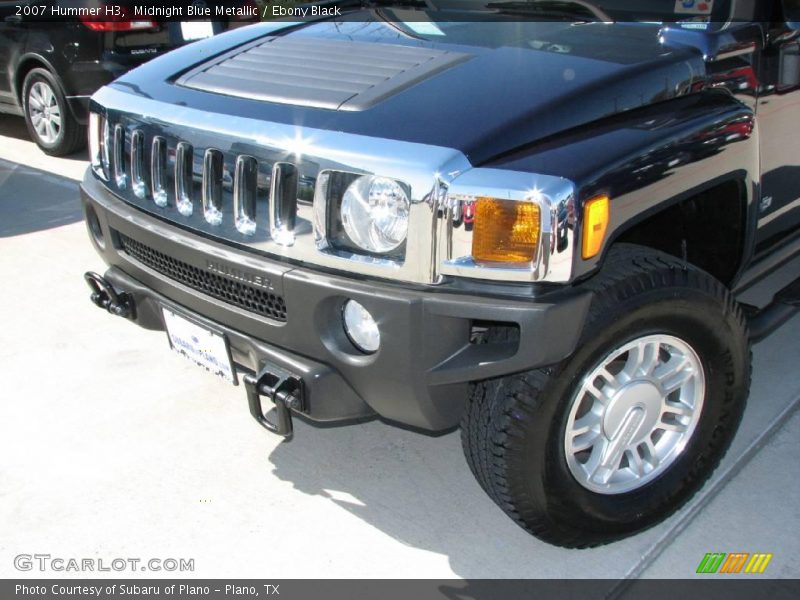 Midnight Blue Metallic / Ebony Black 2007 Hummer H3