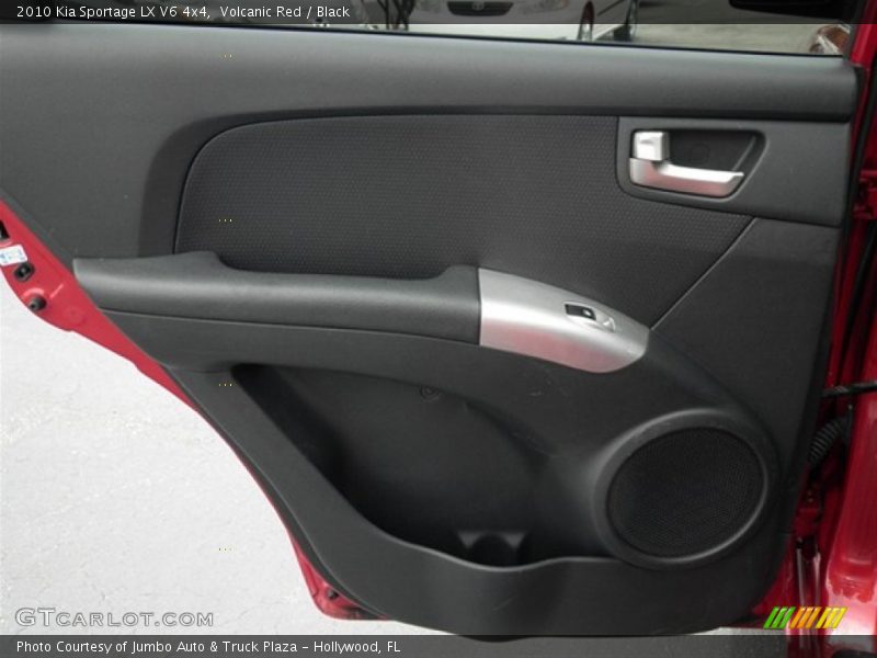 Volcanic Red / Black 2010 Kia Sportage LX V6 4x4