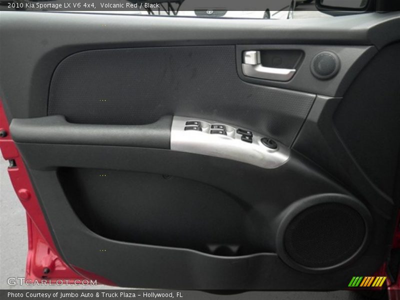 Volcanic Red / Black 2010 Kia Sportage LX V6 4x4