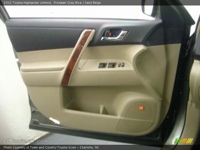 Predawn Gray Mica / Sand Beige 2012 Toyota Highlander Limited