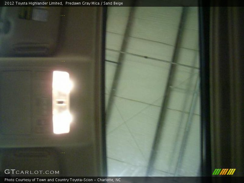 Predawn Gray Mica / Sand Beige 2012 Toyota Highlander Limited