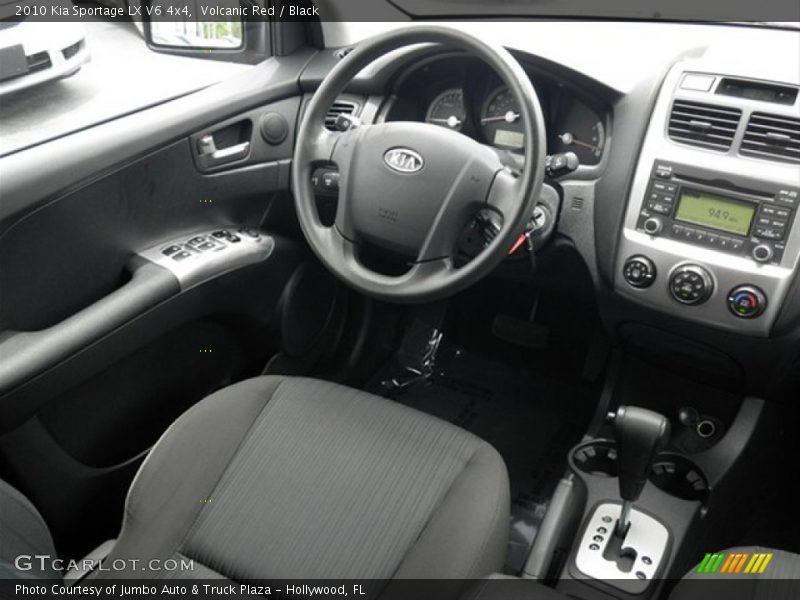 Volcanic Red / Black 2010 Kia Sportage LX V6 4x4
