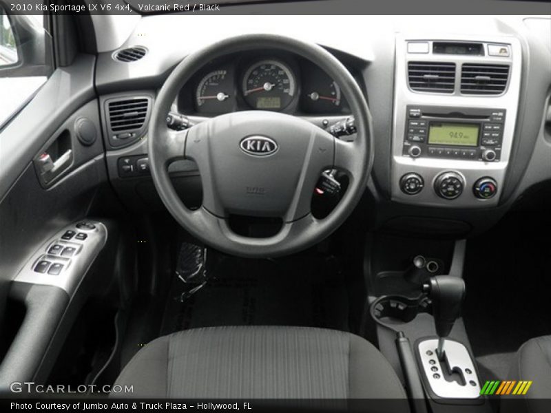 Dashboard of 2010 Sportage LX V6 4x4
