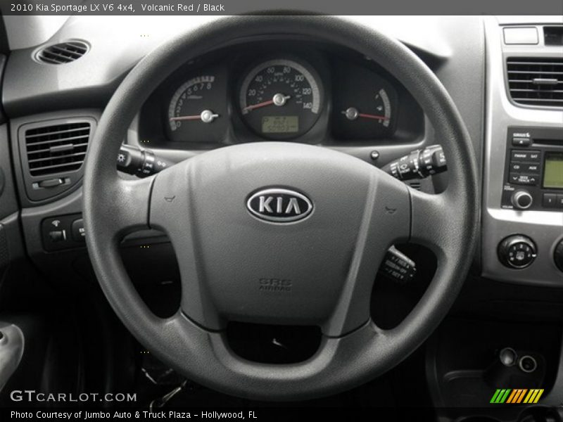  2010 Sportage LX V6 4x4 Steering Wheel