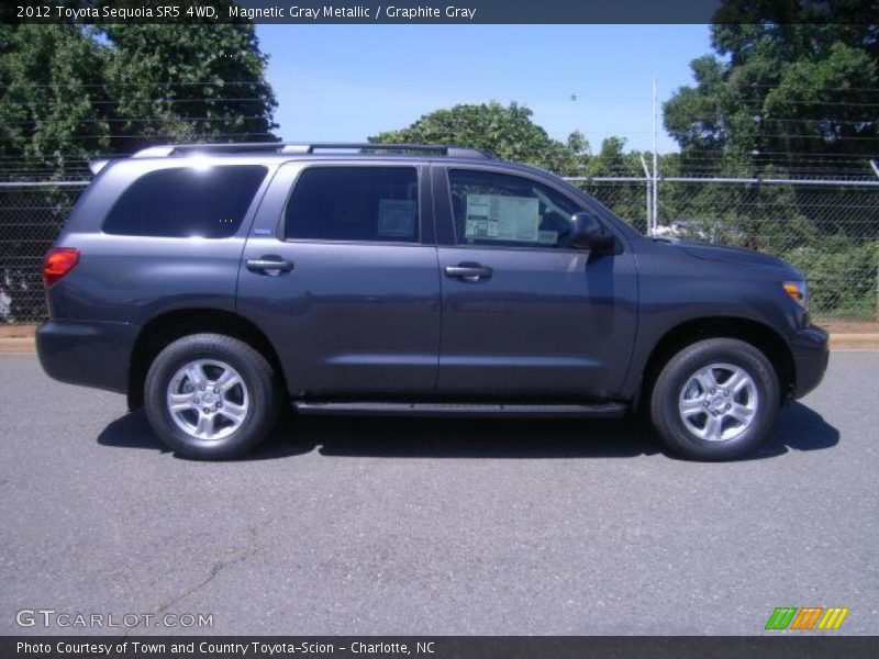 Magnetic Gray Metallic / Graphite Gray 2012 Toyota Sequoia SR5 4WD